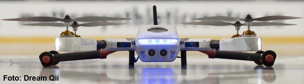 PlexiDrone Front-Ansicht