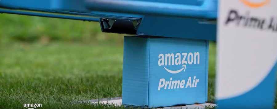 Und so wird das Paket von der Amazon Drohne abgesetzt - Foto: amazon