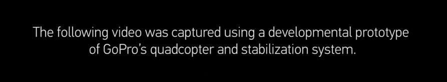 GoPro Drohne / Quadrocopter - erstes Video vom Prototyp veröffentlicht