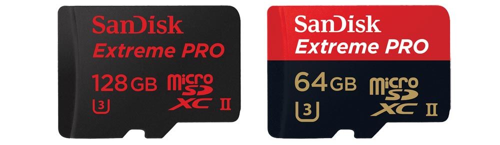 Die SanDisk Extreme PRO micro SDXC UHS-II ist in zwei Varianten erhältlich
